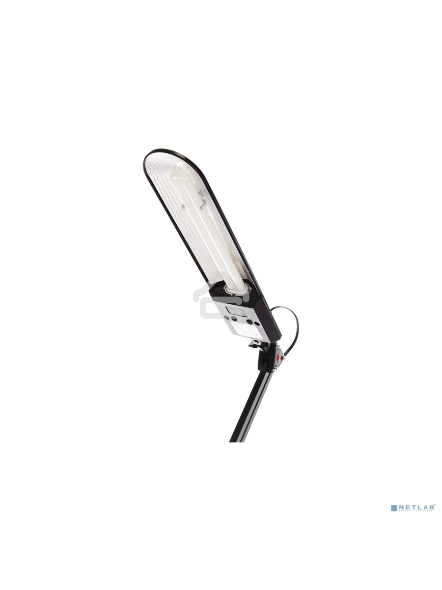 Лампа настольная CAMELION KD-017A С0211W черный в к-те база+струбцина