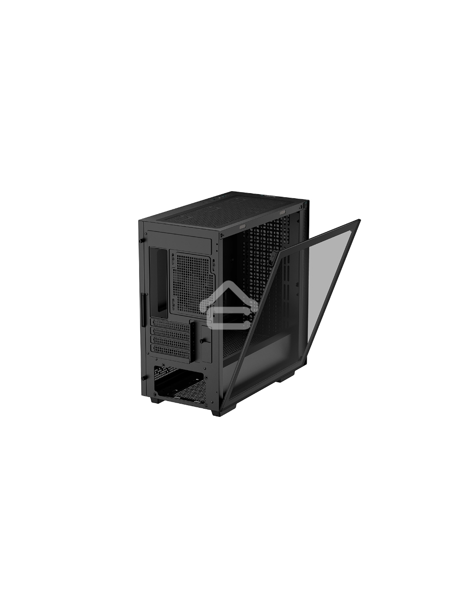 Компьютерный корпус Deepcool CH370 черный без БП mATX 1x120mm 1xUSB2.0 1xUSB3.0 audio bott PSU
