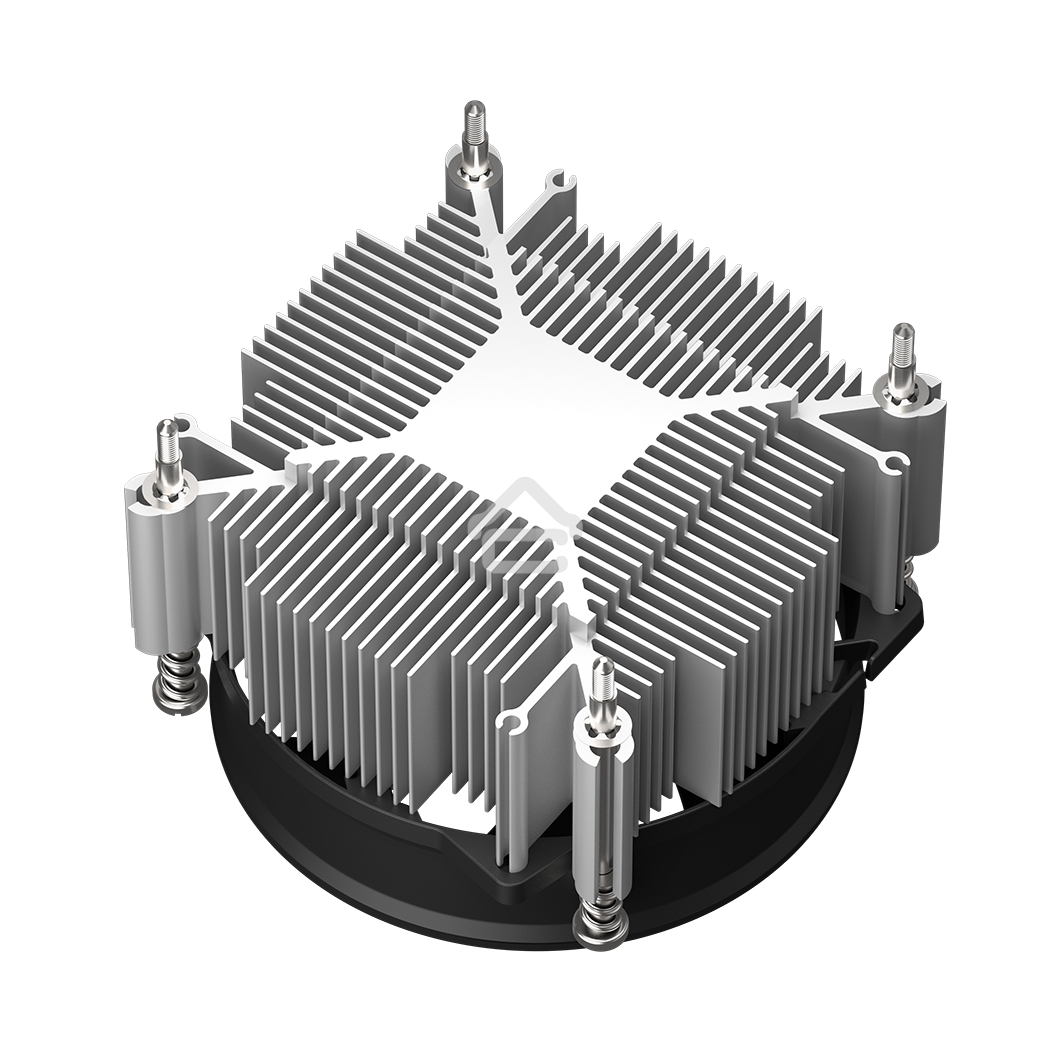 Кулер для процессора PCCooler R95S-I черный 92мм алюминий 2600rpm 31.1db 4-pin 95W