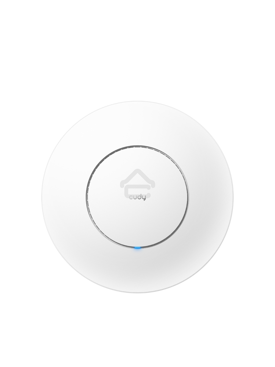 Точка доступа CUDY AC1200 Dual Band Gigabit Ceiling Mount Access Point, MT7621DAN+MT7613B+MT7603E, 867Mbps at 5GHz + 300Mbps at 2.4GHz, 1 x GbE RJ45 Port, Support 12V DC or 802.3af PoE or Passive PoE, Internal Antennas, 48V passive PoE adapter included, C