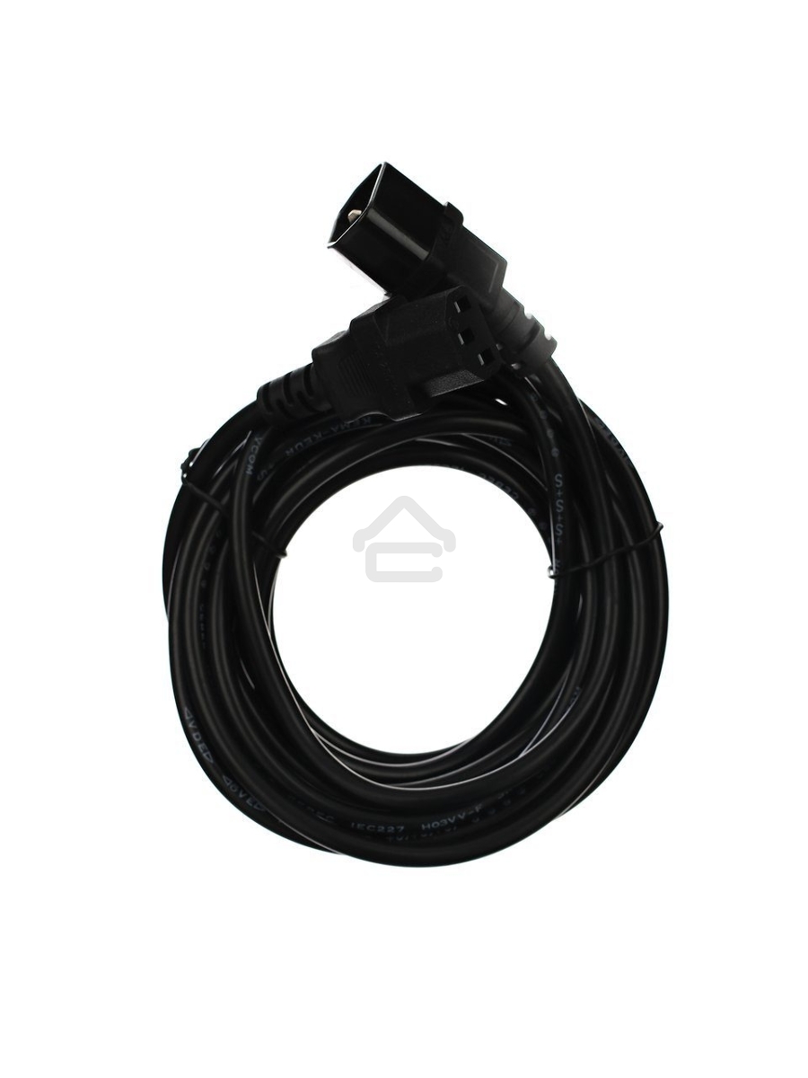 Кабель монитор - компьютер 220V (UPS -> устройство) <VDE> 3G*0.75mm VCOM (CE001-CU)5м 