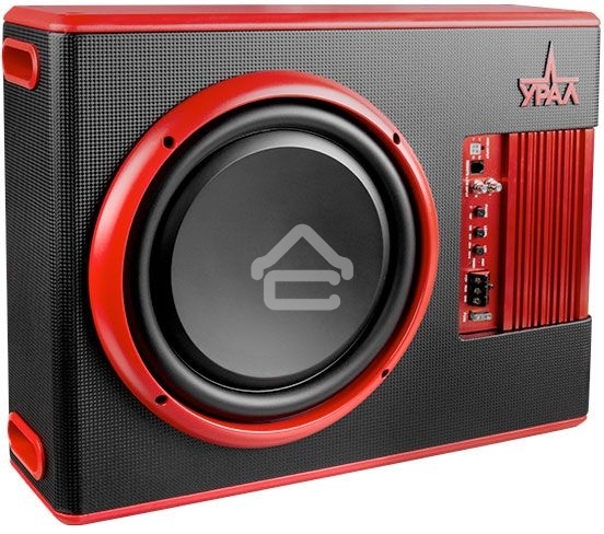 Сабвуфер автомобильный Ural АС-У12А 300Вт активный (30 см/12