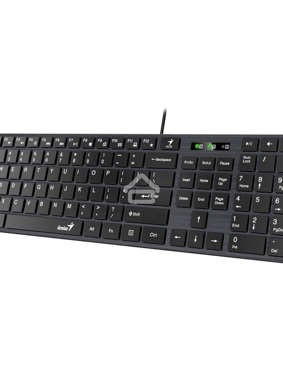 Клавиатура Genius SlimStar 126 проводная, USB, черный