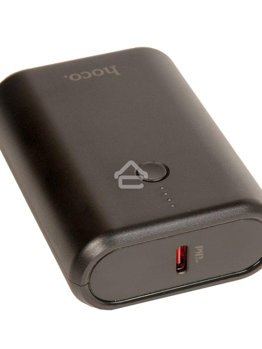 Внешний аккумулятор HOCO Q3 Mayflower быстрая зарядка QC3.0, PD20, USB-A 18W (10000mAh), черный