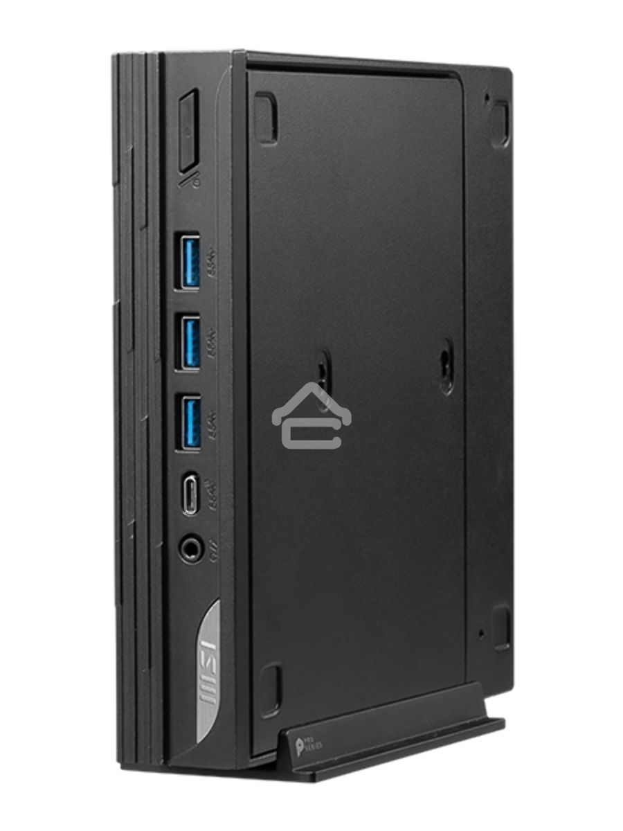 Компьютер Мини ПК MSI Pro DP10 12M Mini Core i3-1215U (1.2GHz), 8Gb DDR4 SO-DIMM, 256GB SSD M.2, Intel UHD Graphics 730, noDVD, WiFi, BT, 120W, VESA, COM Port, noOS, 1y war-ty