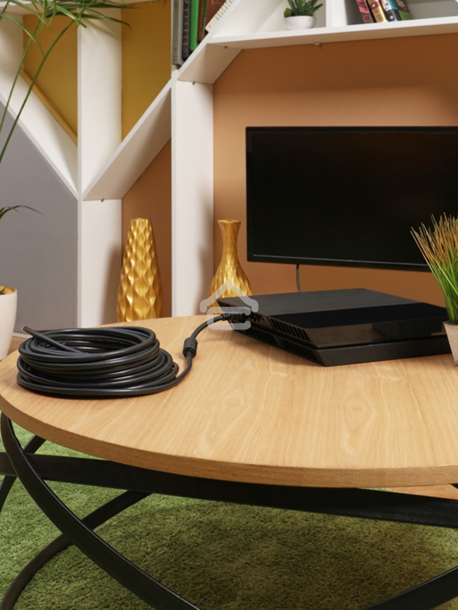 Шнур HDMI - HDMI gold, 15М с фильтрами (PE bag) PROCONNECT