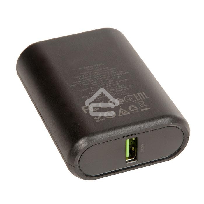 Портативный аккумулятор HOCO Q3 Mayflower быстрая зарядка QC3.0, PD20, USB-A 18W (10000mAh), черный