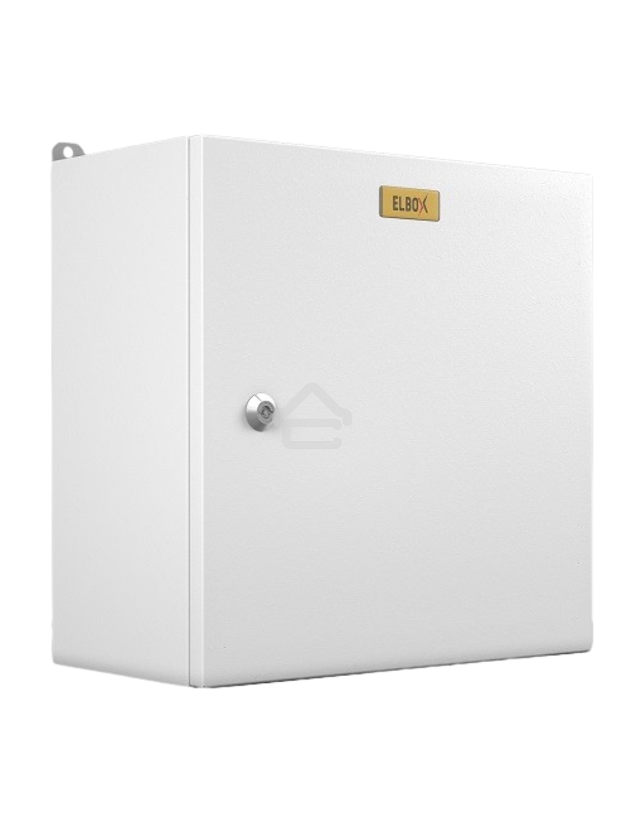 Шкаф электротехнический настенный Elbox EMW, IP66, 300х300х210 мм (ВхШхГ), дверь: металл, металл, цвет: серый