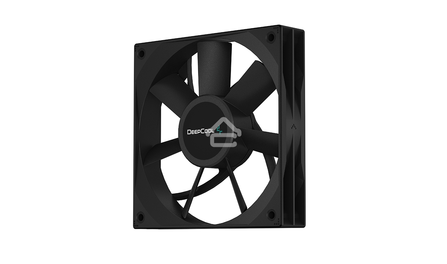 Компьютерный корпус Deepcool CH370 черный без БП mATX 1x120мм 1xUSB 2.0 1xUSB 3.0 audio bott PSU
