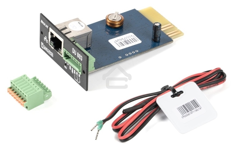 SNMP-модуль Бастион DU 803 SKAT UPS-1000-10000 RACK Мониторинг и упр-е по Ethernet