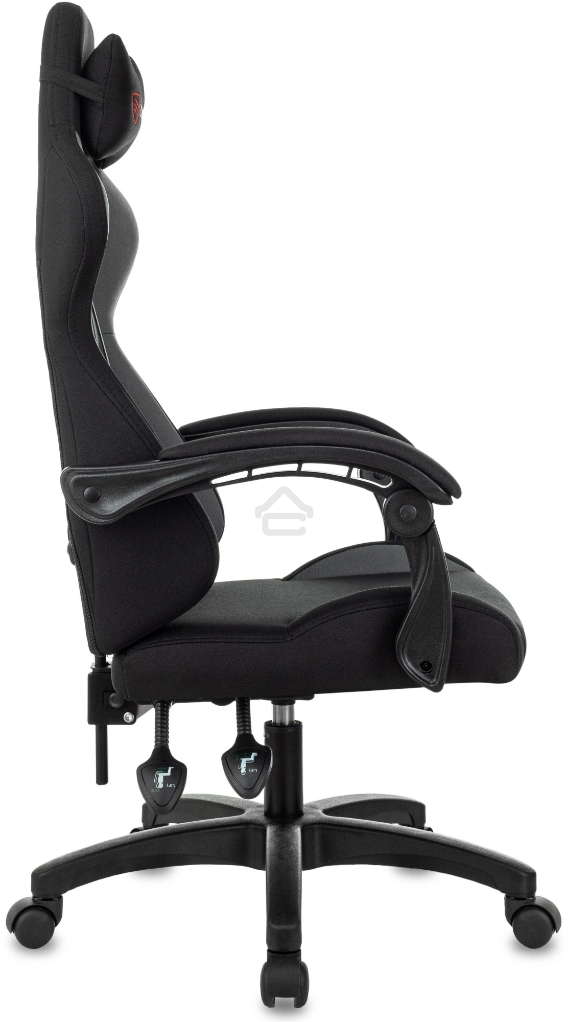 Кресло игровое Zombie Void черный/серый