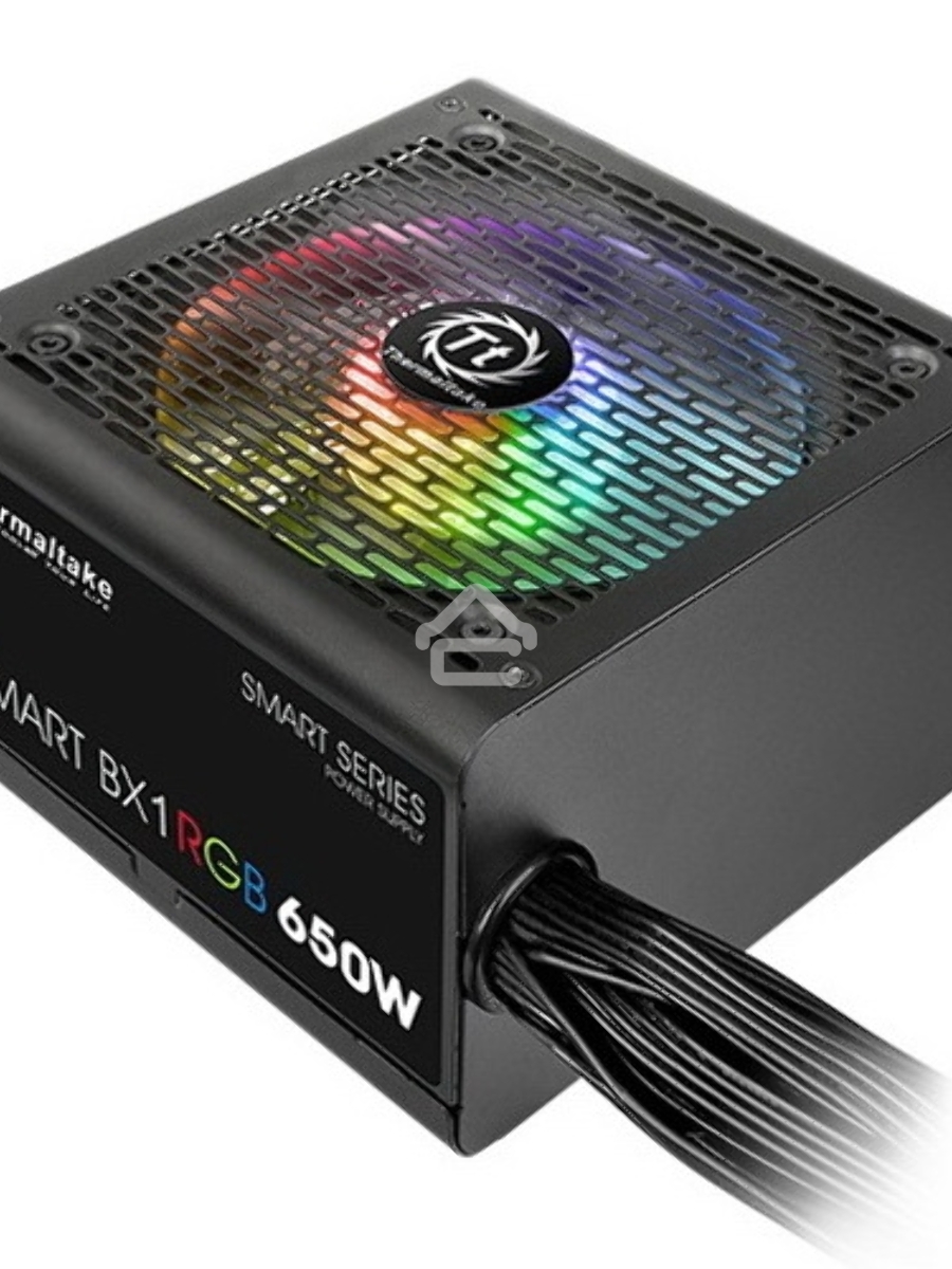 Блок питания Thermaltake Smart PS-SPR-0650NHSABE-1, 650Вт, 80 PLUS Bronze, 120мм, черный
