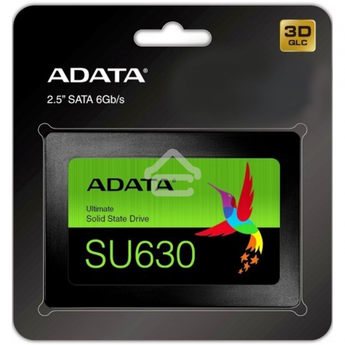 Накопитель SSD ADATA SU630, 960Gb, SATA III, 2.5