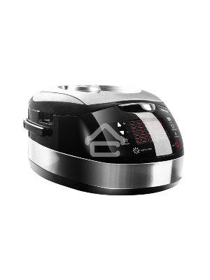 Мультиварка Centek CT-1472 Ceramic <чёрный/сталь> 860Вт, 5.0л, LED, 21 программа
