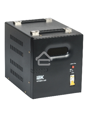Стабилизатор напряжения IEK Expand 3кВА однофазный черный (IVS21-1-003-11)