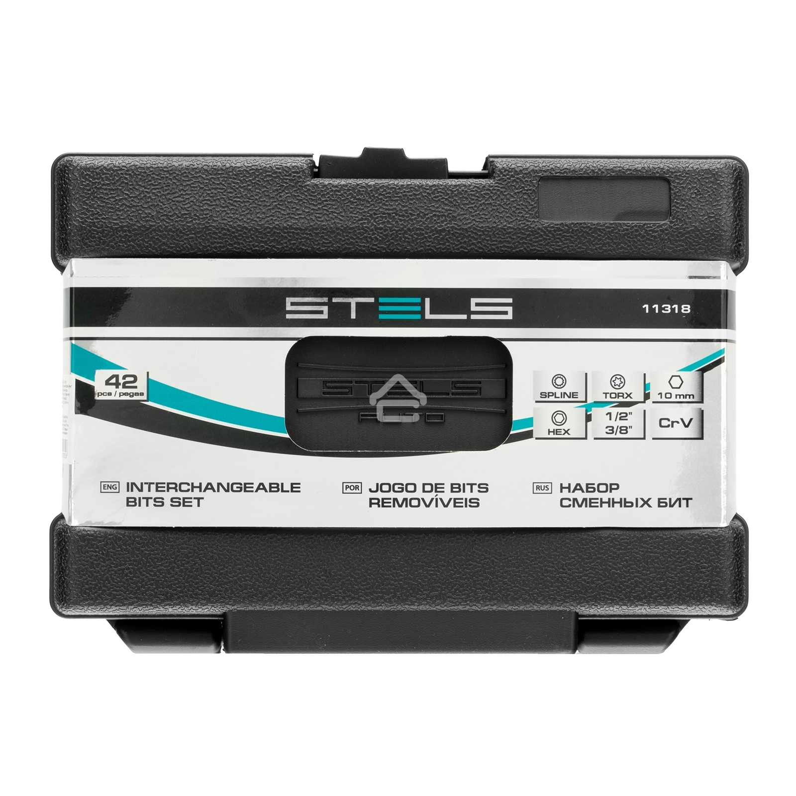 Набор бит HEX, TORX, SPLINE, шестигранный хвостовик 3/8