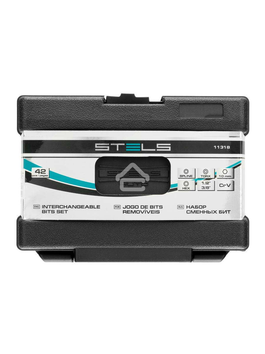 Набор бит HEX, TORX, SPLINE, шестигранный хвостовик 3/8