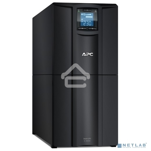 Источник бесперебойного питания APC Smart-UPS C SMC3000I 2100Вт 3000ВА черный
