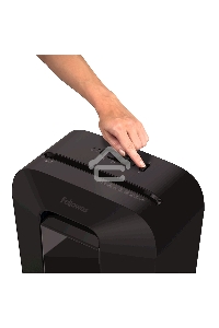 Шредер Fellowes PowerShred LX70 черный (секр.P-4)/перекрестный/11лист./18лтр./скрепки/скобы/пл.карты