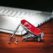 Нож перочинный Victorinox CyberTool M (1.7725.T) 91мм 32функций красный карт.коробка