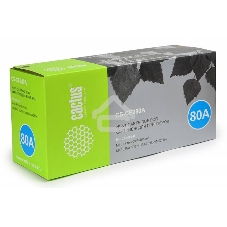 Картридж лазерный Cactus CS-CF280AS черный (2700 стр.) для HP LJ Pro 400/M401/M425