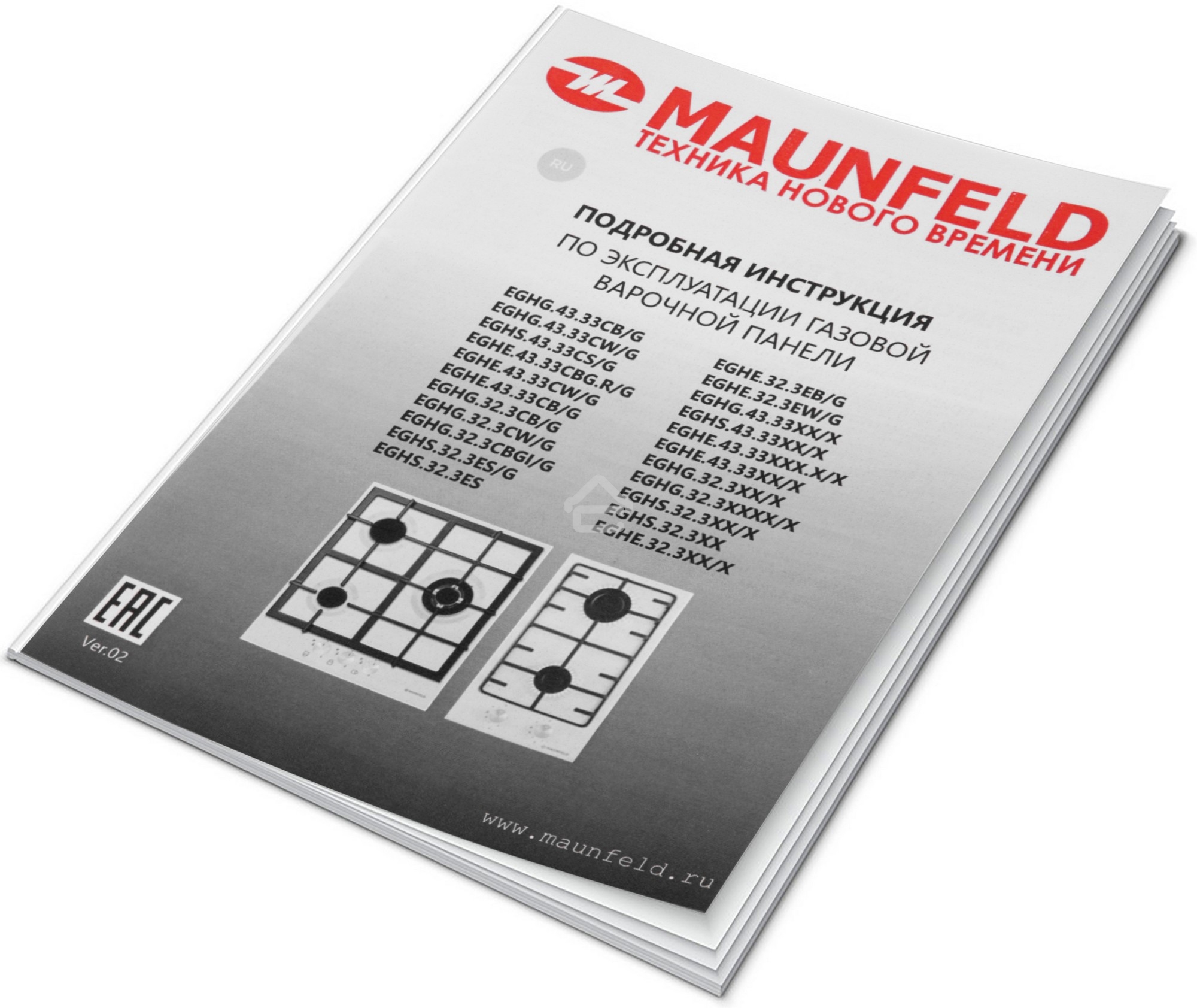 Газовая панель Maunfeld EGHE.43.33CB/G