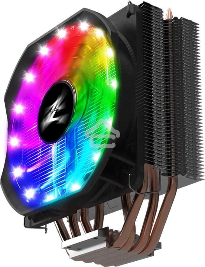 Кулер для процессора Zalman CNPS9X OPTIMA RGB серебристый/черный, 120 мм, алюминий/медь, 1500 об/мин, 26 дБ, 4 pin, 180 Вт, 156 мм