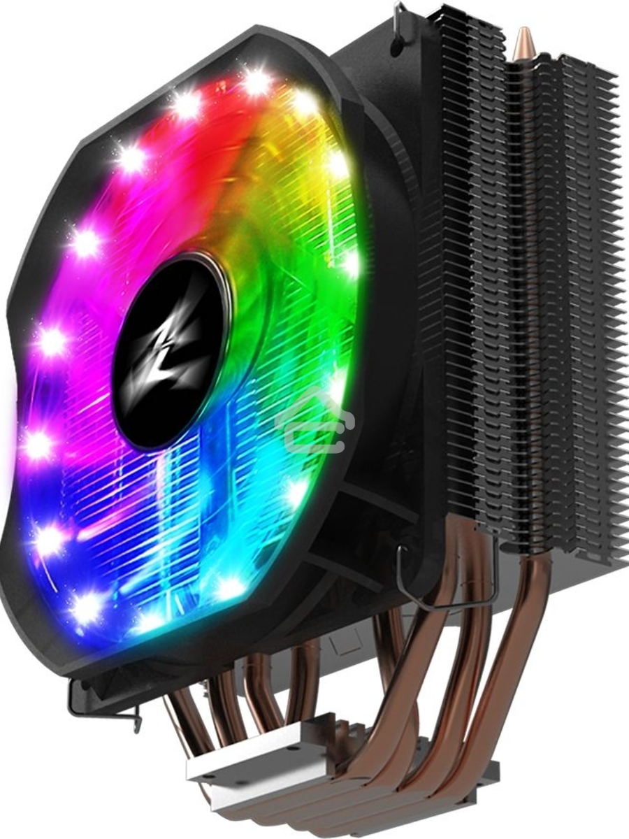 Кулер для процессора Zalman CNPS9X OPTIMA RGB серебристый/черный, 120 мм, алюминий/медь, 1500 об/мин, 26 дБ, 4 pin, 180 Вт, 156 мм