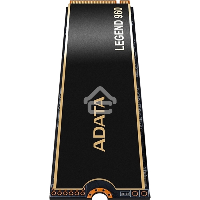 Накопитель SSD ADATA LEGEND 960, 4Tb, PCIe 4.0 x4, M.2 2280, NVMe, R/W 7400/6800, с радиатором