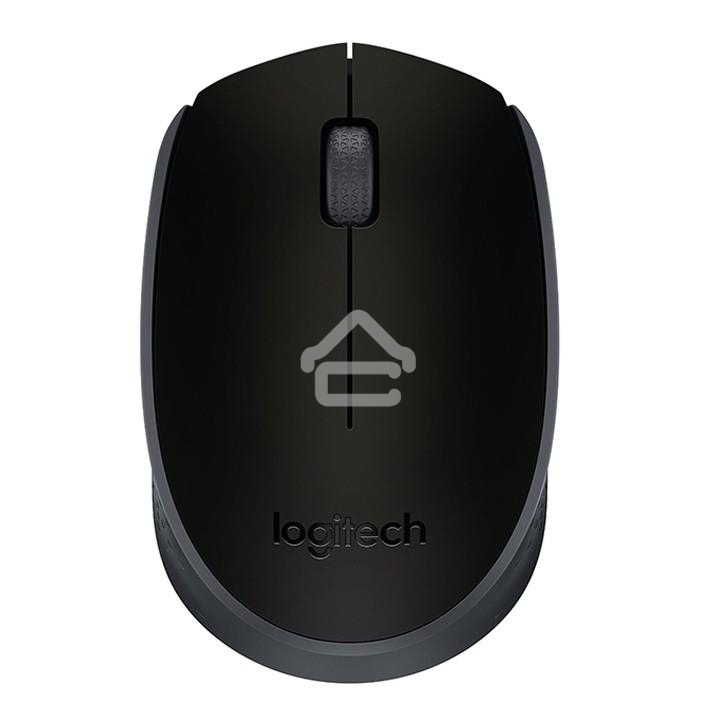 Мышь беспроводная Logitech M171 черный/серый, 1000 dpi, радиоканал, USB, кнопки - 3