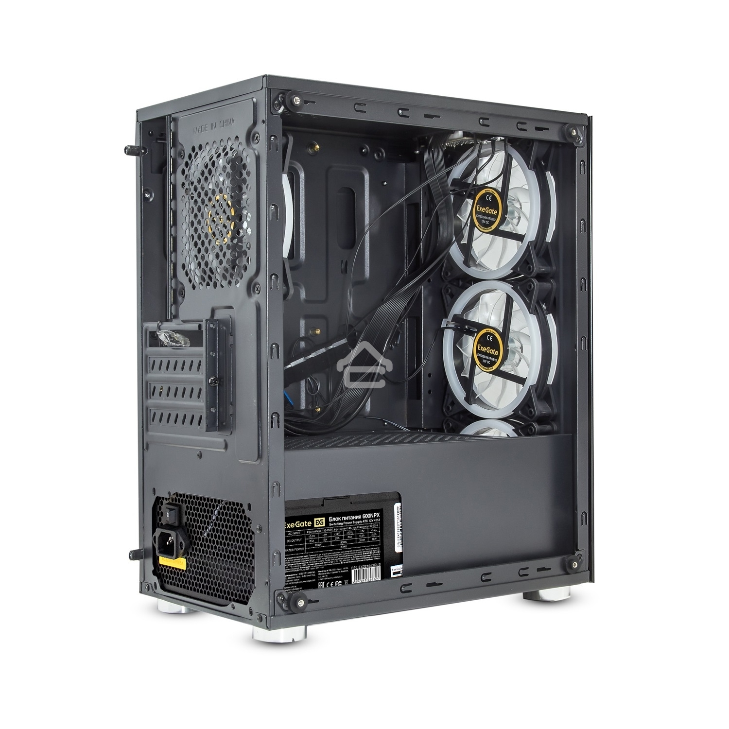 Компьютерный корпус Minitower ExeGate Mistery X2-NPX600