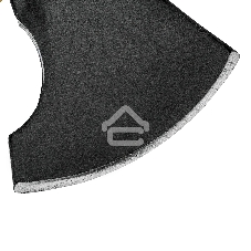 Топор Россия,1100 г,в сборе,кованый,деревянное топорище,500 мм, таежный 