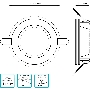 Светильник Gauss 947111218 18Вт 4000K цв.св.:белый нейтральный белый