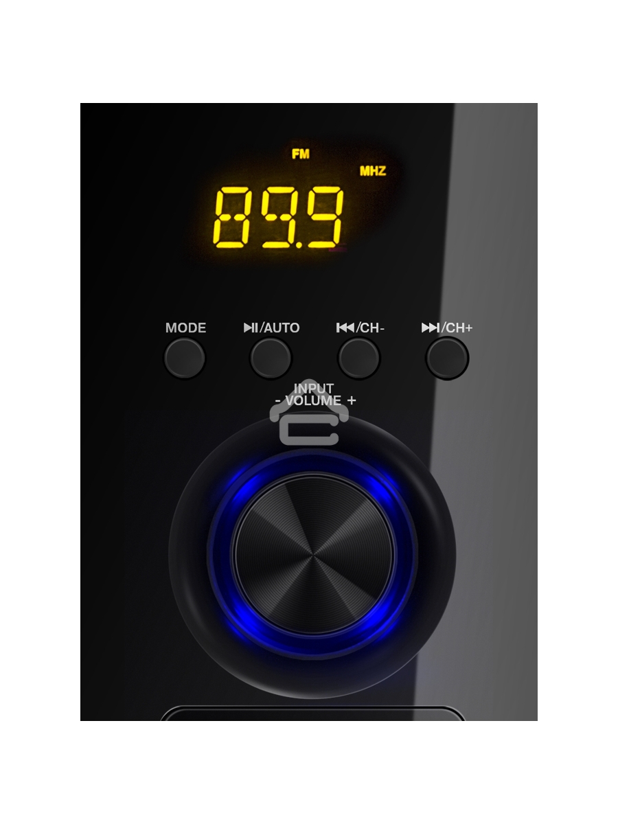 Колонки SVEN MS-2050 черный (2x12,5W + Subwoofer 30W, дерево, USB, SD, FM, ПДУ, Bluetooth)