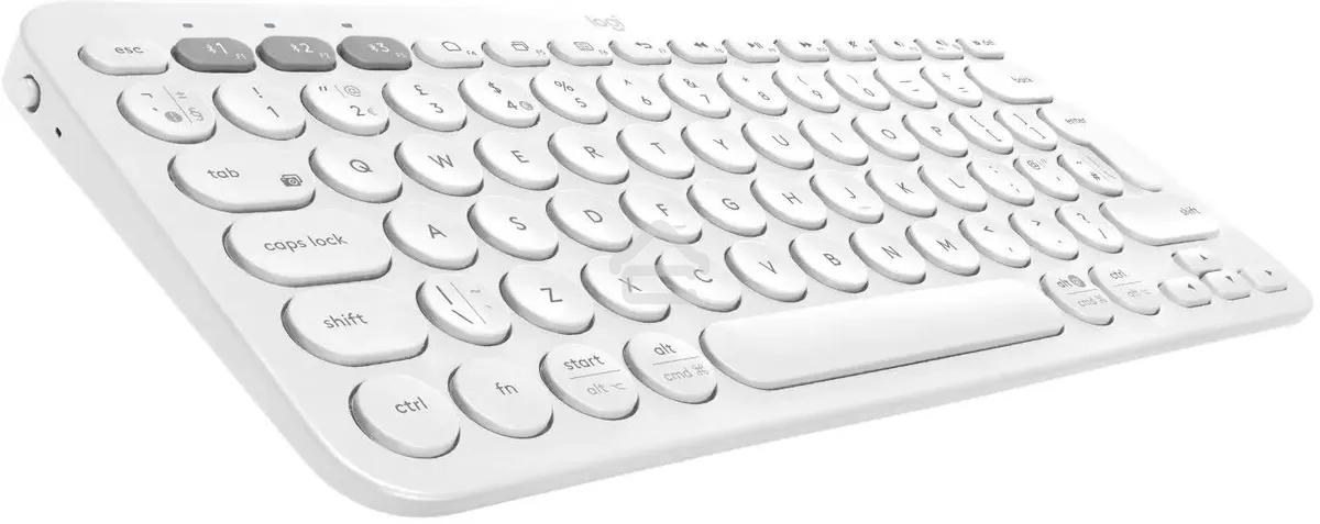 Клавиатура беспроводная Logitech K380, Bluetooth, белый