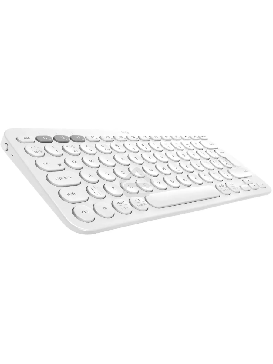 Клавиатура Logitech K380 беспроводная, Bluetooth, белый
