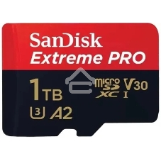 Флеш карта SanDisk Extreme Pro microSD UHS I Card 1Tb for 4K Video on Smartphones, Action Cams & Drones 200MB/s Read, 140MB/s Write, Lifetime Warranty