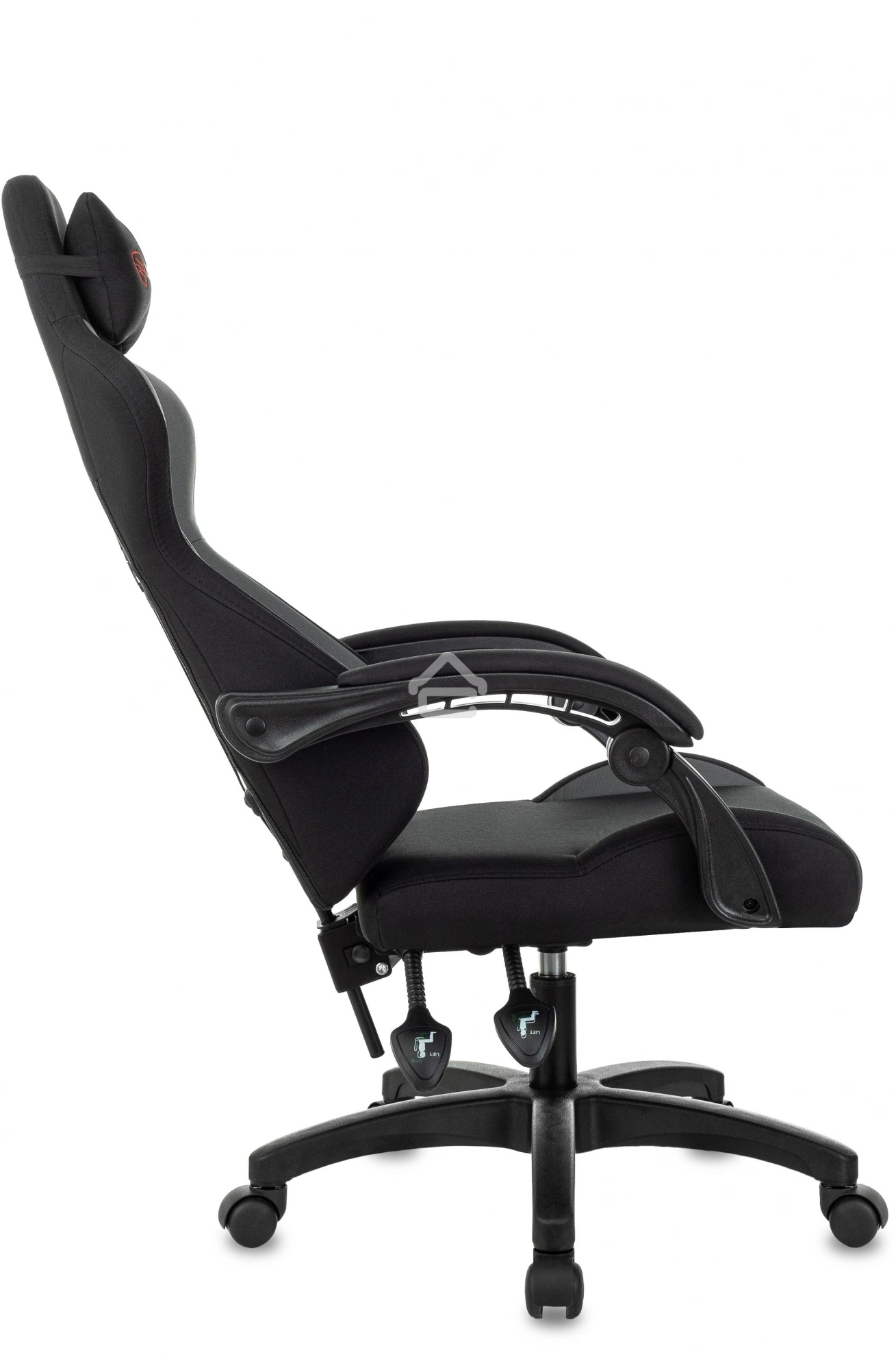 Кресло игровое Zombie Void черный/серый