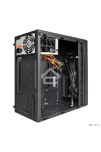 Компьютерный корпус Minitower ExeGate BAA-109U2-AAA450 (mATX, AAA450 8см, 2*USB+2*USB3.0, аудио, черный)