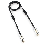 Кабель Cablexpert HDMI, серия Platinum, 1 м, v2.0, M/M, позол.разъемы, металлический корпус, ферритовые кольца, блистер
