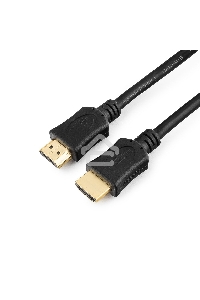 Кабель Cablexpert HDMI CC-HDMI4L-15, 19M/19M, v2.0, серия Light, позол.разъемы, экран, 4.5м, черный, пакет