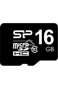 Флеш карта microSD 16Gb Class10 Silicon Power SP016GBSTH010V10 