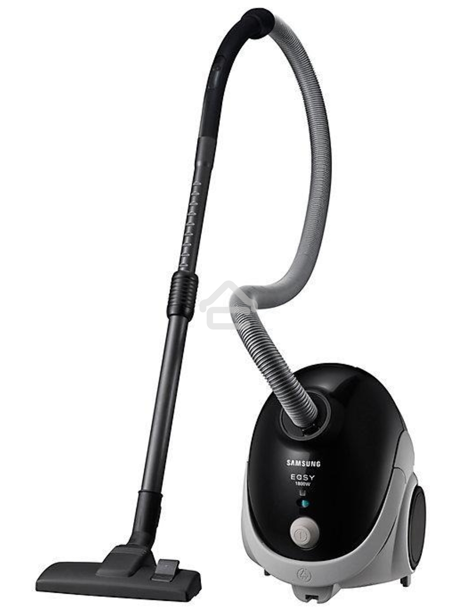 Пылесос Samsung VCC5241S3K/XEV черный/серый, 410/1800 Вт, уборка сухая, пылесборник мешок 2.4 л