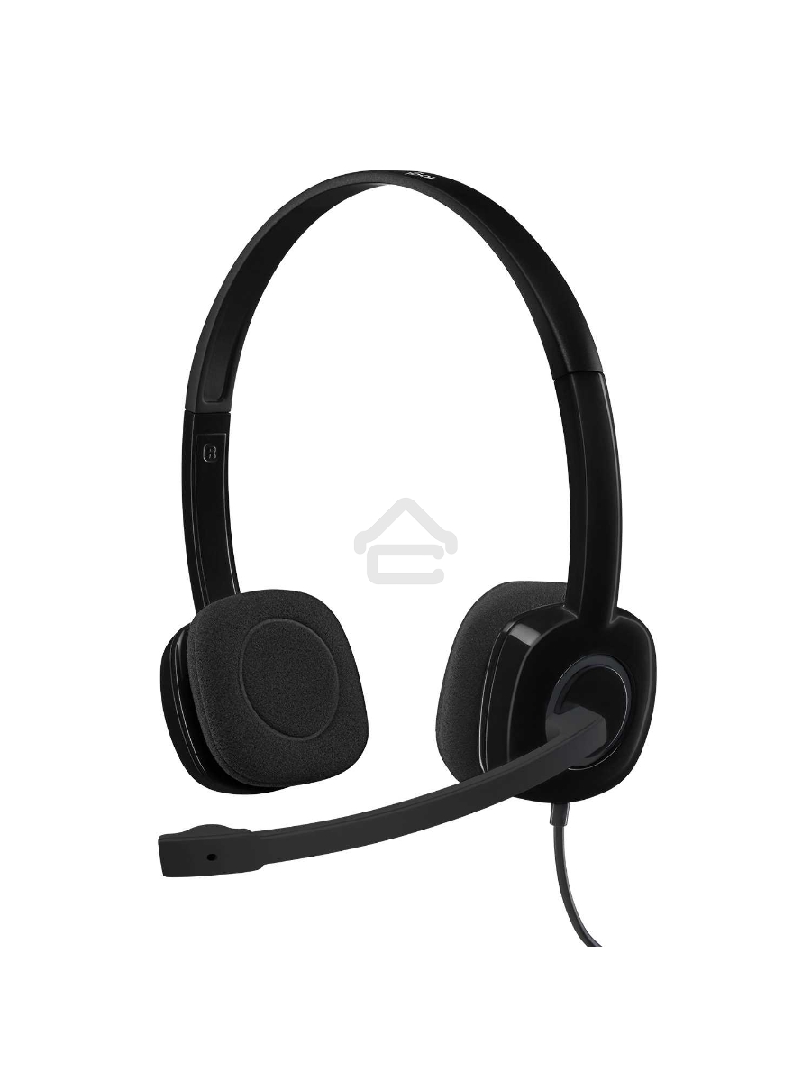 Наушники Logitech Headset H151 Stereo черный