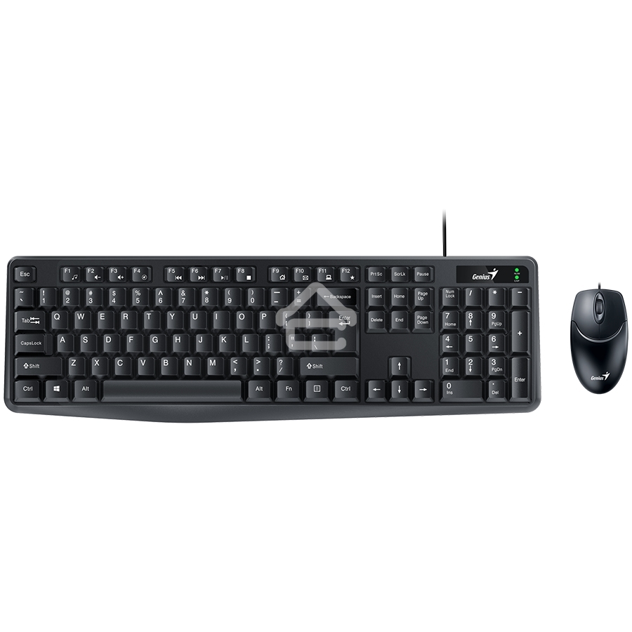 Комплект проводной Genius Smart КМ-170 клавиатура+мышь USB