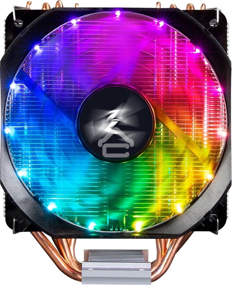 Кулер для процессора Zalman CNPS9X OPTIMA RGB серебристый/черный, 120 мм, алюминий/медь, 1500 об/мин, 26 дБ, 4 pin, 180 Вт, 156 мм