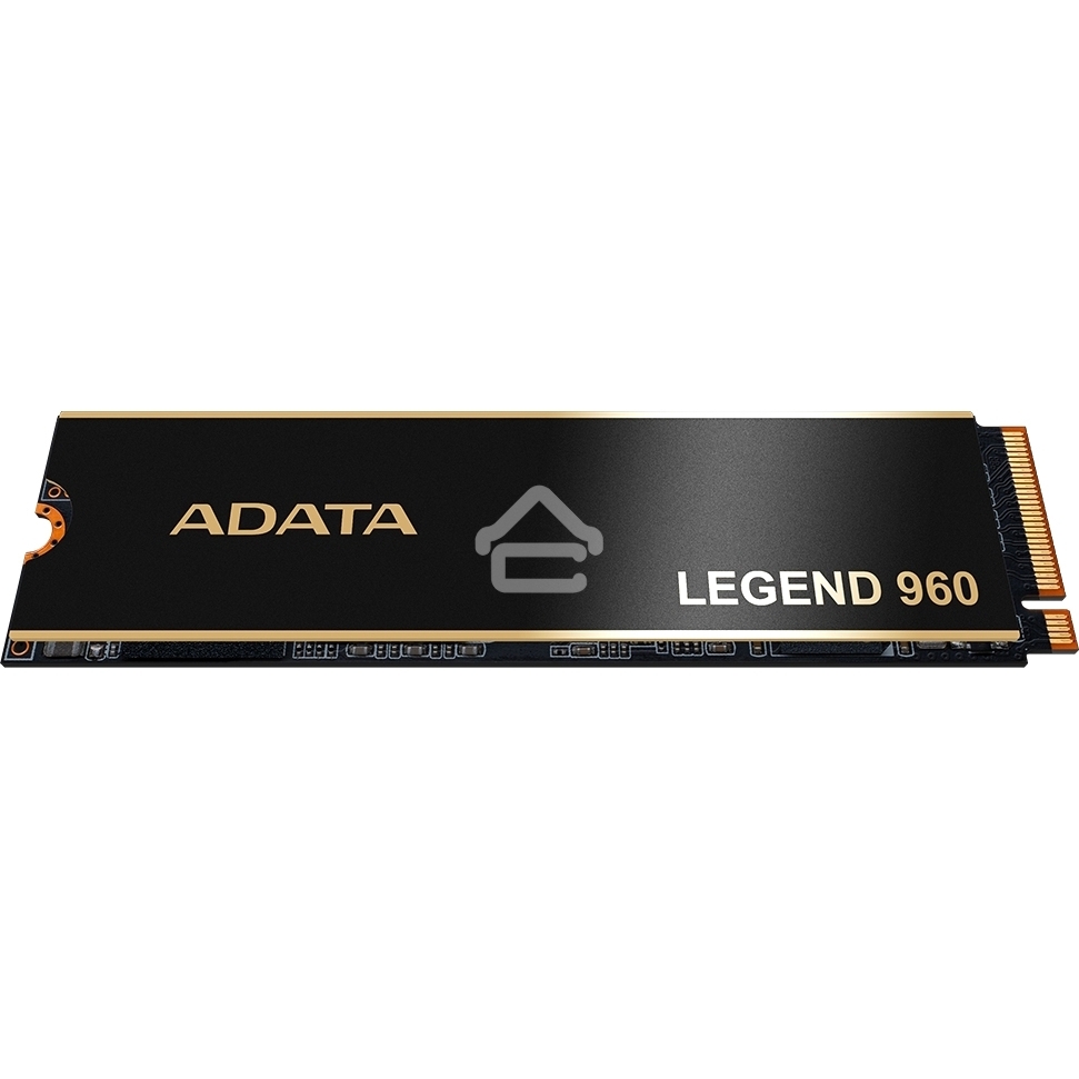 Накопитель SSD ADATA LEGEND 960, 4Tb, PCIe 4.0 x4, M.2 2280, NVMe, R/W 7400/6800, с радиатором