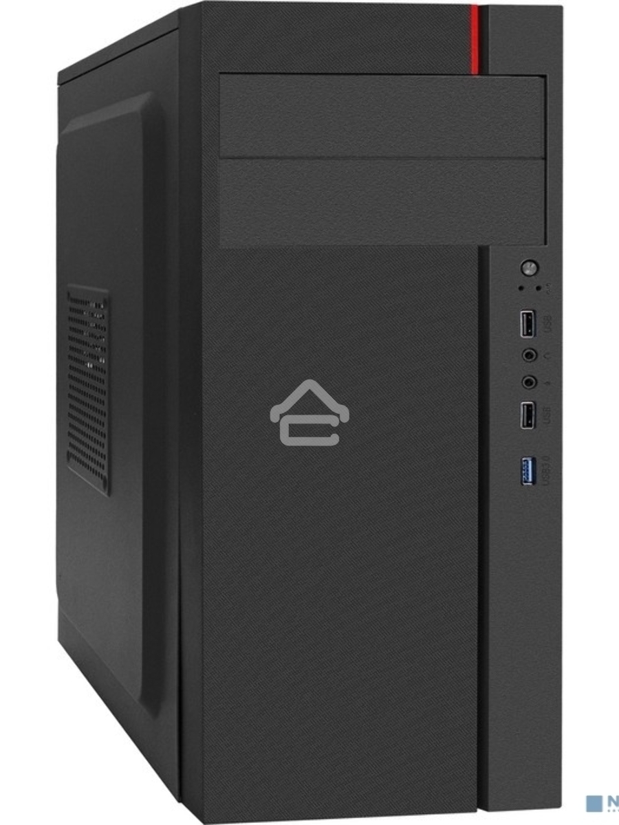 Компьютерный корпус Miditower ExeGate AA-440U-AA350 (ATX, AA350 8 см, 2*USB+1*USB3.0, аудио, черный) Exegate EX290177RUS