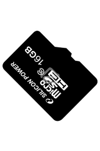 Флеш карта microSD 16Gb Class10 Silicon Power SP016GBSTH010V10 