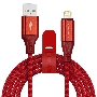 Кабель Crown USB - Lightning CMCU-3103L red